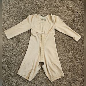 Beige Compression Garment